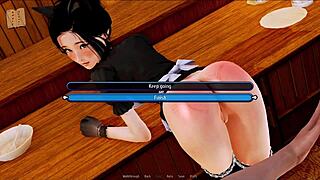 Exploring the harem hotel with curvy anime girls.