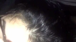 mami's glasses get covered in a big cumshot