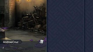 i pull tiamats nipples to make her cum in this kinky anime.