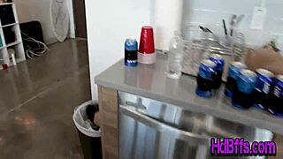 Horny Teens 18+ Get Pussies Eaten and Fucked Before Facial