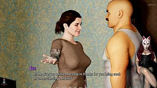 tales from the deep eve 3: milf gives handjob to old neighbour