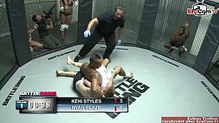 Blonde slut with big tits bangs the boxing champ hard. Who’s next?