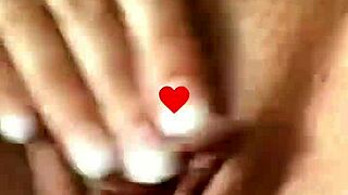 chubby girl masturbates with dildo on webcam