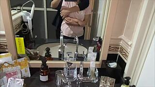 Perverted girlfriend cheats with boyfriend's best friend and goes crazy during intense sex session