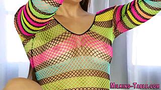 Masseuse Feels Intense Pleasure from Mouth Spunk