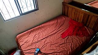 my stepbrother came home while we were filming homemade porn