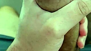 Young twink spills inside the condom during steamy homemade action with neighbor.