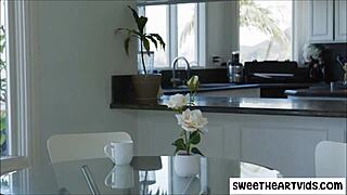 milf engages in erotic lesbian sex with licking and kissing pussy