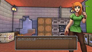 giving our girl a golden bikini hornycraft