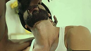 black gay big dick fucking, intense and raw