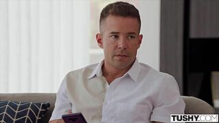 Tushy anal-loving merida & jadilica in passionate foursome