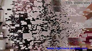 The femdom makes him lick her boots in a casual domination session