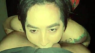 Wow, This Beautiful Feminine Trans Latina Has Amazing Oral Skills!