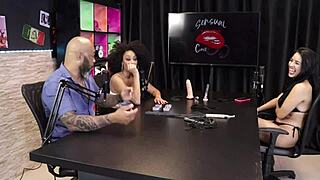 Anabele Nogueira loves swallowing cum when submissive, enjoying gentle anal and oral sex