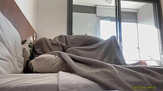 Neighbor lets me creampie her pussy for cuckold to suck later