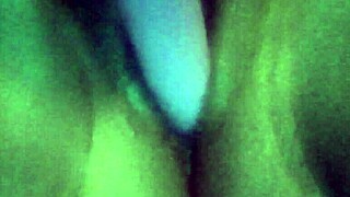 Ebony Woman Enjoys Solo Time With Pinkie