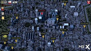 fashion business girl shows ass to boss intensely