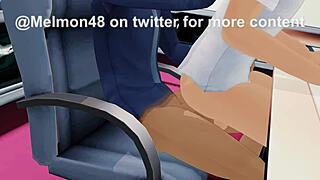 Dean's Pet Femboy Gets Fucked by School Dean in Anal Scene