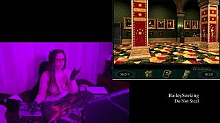 exploring blackmoor manor with big tits and bbw action part 8 😍