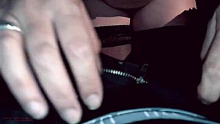 pov facial blast - mature cougar swallows cum like champ 😏