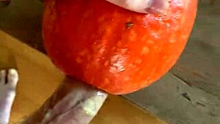 Pumpkin Fucker With Toys And Cum?