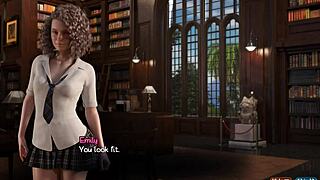 Amateur teen redhead with big ass and tits