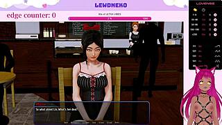 Vtuber Lewdneko Explores Harem Hotel Adventures in Part Six