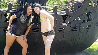 Paty's Big Ass On Beach Vacation