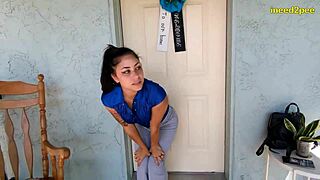 Real Female Pee Desperation and Jeans Wetting Accidents in 2023 Compilation