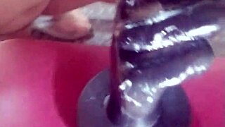 feel my big toy fist stretching your ass in this anal fisting scene