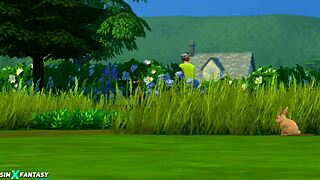 In the sims 4, candy behr goes on a cycling trip with hardcore hentai elements.