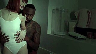 Redheaded teen 18+ takes cum facial