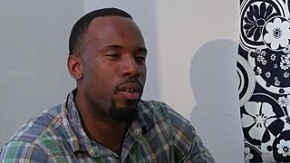 Curvy Ebony Milf Fucked After Sucking