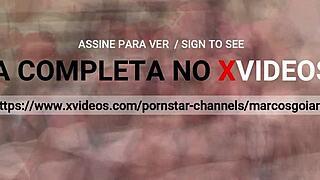 Marcos Goiano Boldly Faces Ovelhanegra30's Massive Cock in Intense Doggystyle Bareback