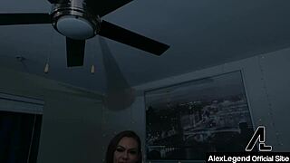 Flat Chested Aila Donovan Deepthroats a Monster Cock for Huge Cumshot