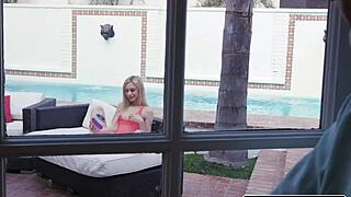 Petite Teen Screwed Outdoors by Stepgrandpa with Monster Cock in Wild Scene