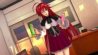 i'm watching this hs dxd ntr madness 2 trailer, it's so hot