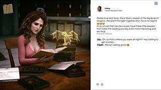 In lust academy 222, students explore sexual adventures in the game world