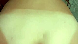 Hot brunette rides cock in cowgirl position