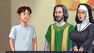 Summertime Saga episode 242 with intense erotic scenes.