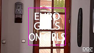 big tits and perfect clits in lesbian experience with katie t and dolly fox