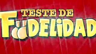 Brunette With Big Ass Sits Deliciously On Guy's Dick