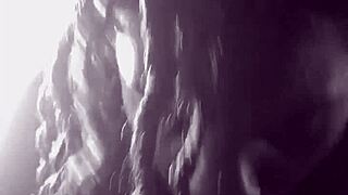 I give straight mouth action to ebony big black cock deepthroat POV