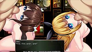 Emma Repays Debt With Bound Gangbang