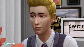 I’m Obsessed with Alice Spencer-Kim’s Anal in Sims 4 Game