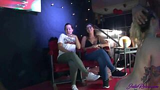 Wild Public Orgy in Barcelona Streets