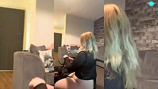 naughty teen 18+ plays with her toys