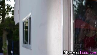 Mature Stepmom Licks Blonde Teen Pussy