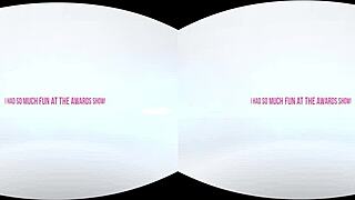 vrallure had fun at the awards show with masturbation.