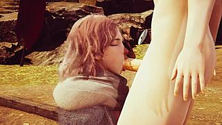 Elden ring melina deepthroats intensely in 3d hentai